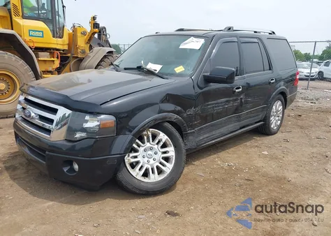 2014 Ford Expedition Limited z USA, uszkodzony, nr VIN 1FMJU2A54EEF66134